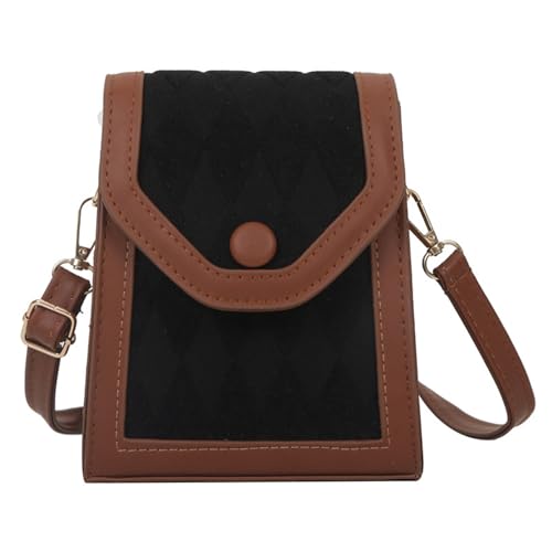 GMBYLBY Stilvolle Kleine PU Umhängetasche Für Frauen Mädchen Vintage Handtasche Geldbörse Mit Verstellbarem Gurt Elegant Und Handlicher Vintage Frauen Weiblicher Schulterbote von GMBYLBY