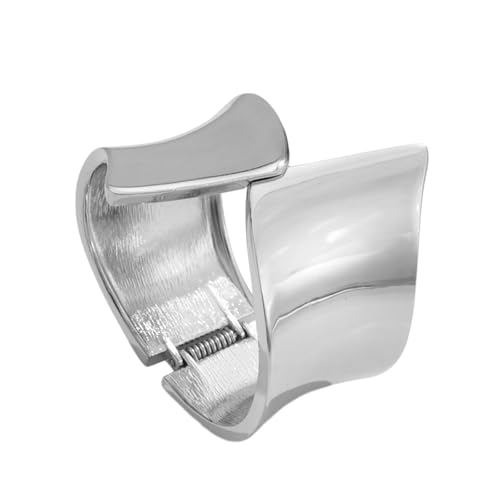 GMBYLBY Stylish Geometrisches Armband/Finger Ringe Handgefertigtes Statement Armreifen Mode Handgelenk Schmuck Für Moderne Frauen Und Männer von GMBYLBY