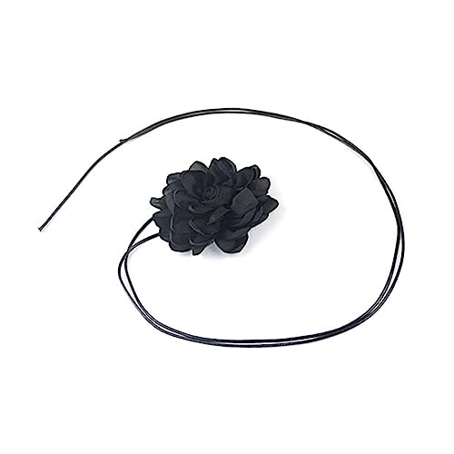 GMBYLBY Süße Rose Halshalshalskette Blumenkragen Halskette Schlüsselbein Kette Vintage Neckband Party Schmuck Für Frauen Mädchen Rose Halshöre Für Mädchen Frauen von GMBYLBY
