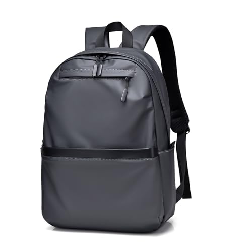 GMBYLBY Tragbares PU Rucksack Leichtes Und Großer Kapazitätsbuchbeutel Daypack Für Business Und Schulschule Für Männer College von GMBYLBY