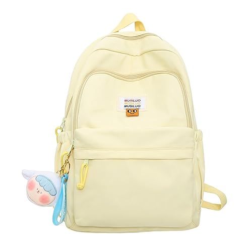 GMBYLBY Trendy High Capacity School Bag Laptop Rucksack Für Mädchen Reisen Daypack Geeignete Schüler Der Mittel Und Oberstufe Laptop Rucksack Männer von GMBYLBY