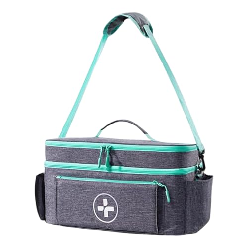 GMBYLBY Verstellbare Tasche aus Stoff, mehrere Taschen, tragbarer Organizer, geeignet für die Aufbewahrung auf Reisen von GMBYLBY