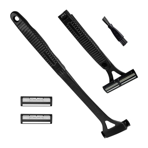 Herrenrasierer Zum Rasier Und Rückenhaarentfernung Mit Praktischem Ergonomiegriff Mit Drei Schichten Für Einfache Kontrolle von GMBYLBY