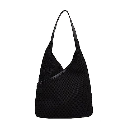 Koreanische Stil Lady Geldbeutel Feste Farbe Mode Tragen Tasche Unterarm Umhängetaschen Achselhändler Handtasche Mesh Tote Taschen Frauenbeutel von GMBYLBY