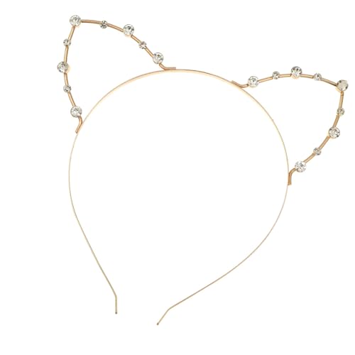 Kreativer Strass-Kopfschmuck mit bequemem Legierungs-Stirnband, verschönert jede Frisur für Partys oder Freizeitkleidung von GMBYLBY