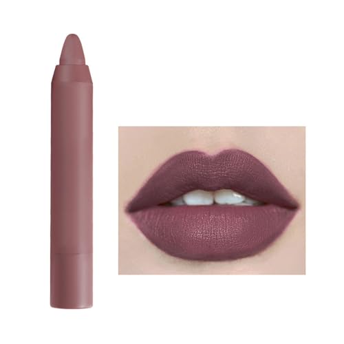 Matter Lippenstift Wasserdichter Lippenfleck Feuchtigkeitsspendender Lipgloss Langlebiger Lippenstift Make Up Zubehör Für Frauen Und Mädchen von GMBYLBY