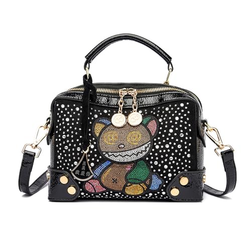 Modeleder Geldbörsen Messenger Bag Cartoon Schulter Einfacher Lässiger Crossbody Reise Geldbörse Damen Tasche Taschen von GMBYLBY