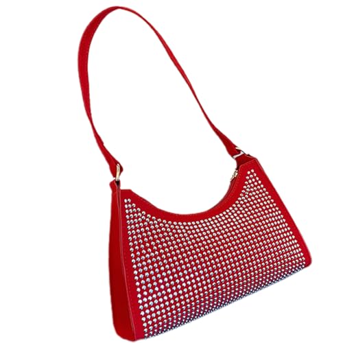 Modische Funkelnde Bag Diamant Abend Prombetrieb Trendy Women Averarm Geldbörse Für Frauen Erregen Alle Aufmerksamkeit Geschenk Funkelnd Vielseitige Schulter Großkapazität Handtasche Leicht Und Und von GMBYLBY