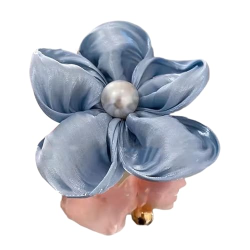 Modisches Haarband mit Blumen-Design, mit Perlen, florales Haargummi, modisches Haar-Accessoire zur Verschönerung jedes Outfits von GMBYLBY