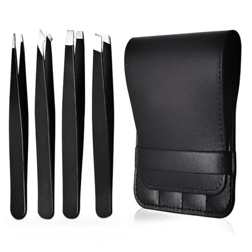 Pinzetten Für Gesichtsbehandlungen Haare 4pcs Augenbrauen Pinzetten Für Frauen Männer Geschenke Professionelle Edelstahl Haarentfernung Pinzetten Pinzetten von GMBYLBY