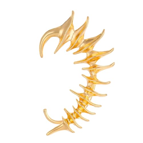 Punk Helixes Tragus Conch Snug Ohrring Legierung Knorpel Gothic Stil Ohrmanschette Verzierung für, M, Metall, Kein Edelstein von GMBYLBY
