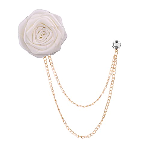 Roseblüten Lampennadel Herren Hochzeit Handgefertigtes Broschen Buttonloch Groomsmen Briumegroom Corsage Und Knöpfe 12 Farbstifte Für Männer Anzug Blütengelderstift Für Anzüge Bräutigamkragen Stifte von GMBYLBY