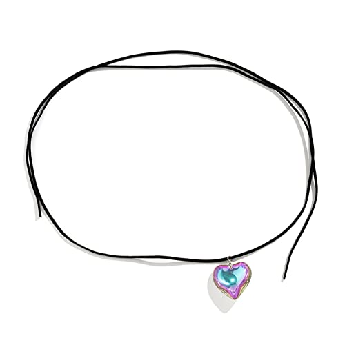 Samt Unregelmäßige Farbenfrohe Große Herz Anhänger Körperkette Für Frauen Mädchen Elegant Taille Bauchkette Verstellbares Liebes Herz Anhänger Samt Unregelmäßige Farbenfrohe Große Herz Anhänger Körperkette Für Frauen Mädchen Elegant Taille Bauchkette Verstellbares Liebes Herz Anhänger von GMBYLBY