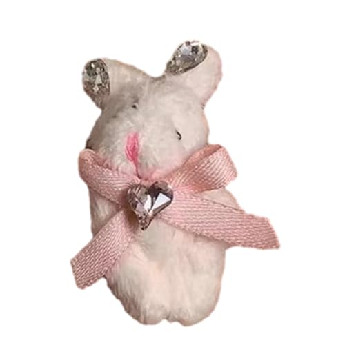 Stilvolle Bögen Bären/Kaninchen Brosche Stecknadel Weiche Plüsch Lampen Stecknadel Kleidung Abzeichen Rucksäcke Anhänger Frauen Modeaccessoires Modebär/Kaninchen Brosche von GMBYLBY