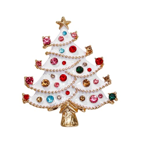 GMBYLBY Stilvolle Weihnachtsbrosche Mit Strasssteinen Schöne Weihnachtsbaum Schneemann Brosche Für Frauen Strasssteine Dekore GMBYLBY Stilvolle Weihnachtsbrosche Mit Strasssteinen Schöne Weihnachtsbaum Schneemann Brosche Für Frauen Strasssteine Dekore von GMBYLBY