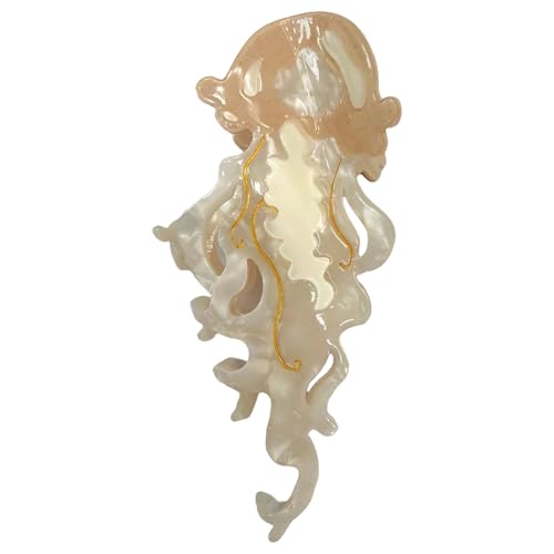 Stylische Quallen-Haarspange aus Acetat, einzigartiges Haar-Accessoire, Haarteile, Kopfbedeckung für schnelle Frisuren und den täglichen Gebrauch Stylische Quallen-Haarspange aus Acetat, einzigartiges Haar-Accessoire, Haarteile, Kopfbedeckung für schnelle Frisuren und den täglichen Gebrauch von GMBYLBY