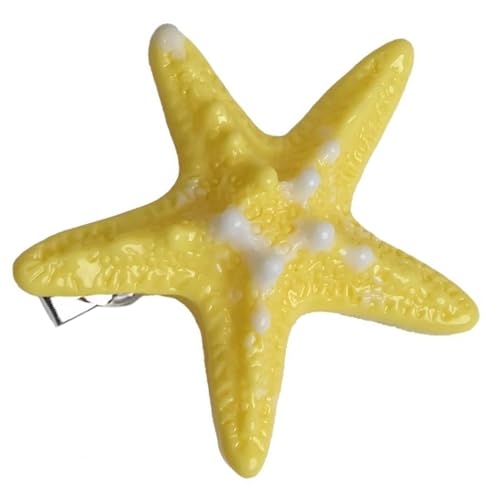 Zarte Haarspange mit Seestern, seitliche Haarspange für Themenveranstaltungen, verleiht Frauen Eleganz für lässige oder formelle Frisuren von GMBYLBY