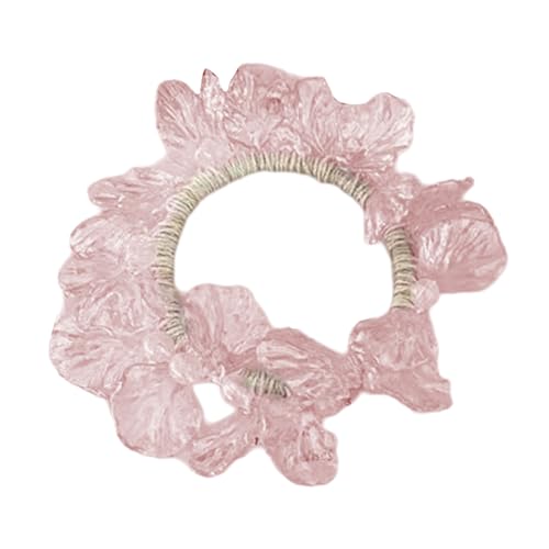 Zartes Haarband mit Muschelperlen und weichem Stoff-Design, Pferdeschwanzhalter für stilvolle Frisuren von GMBYLBY