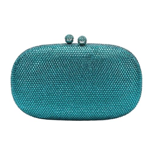 GMGQJST Clutch 28 Farben Damen Orange/Grün Abendtaschen Steine ​​Clutch Bags for Hochzeit Party Braut Strass Geldbörse Dame Handtaschen und Geldbörsen(PURPLE) von GMGQJST