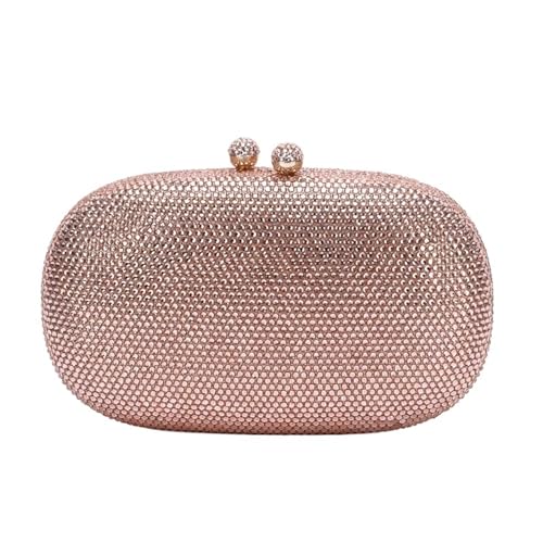 GMGQJST Clutch 28 Farben Damen Orange/Grün Abendtaschen Steine ​​Clutch Bags for Hochzeit Party Braut Strass Geldbörse Dame Handtaschen und Geldbörsen(Style 8) von GMGQJST