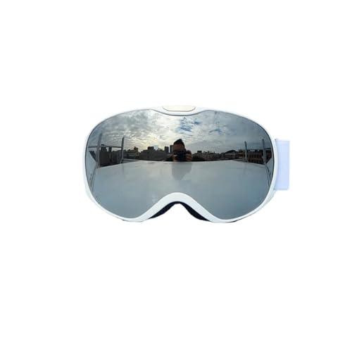 Motocross Brille Children Ski Goggles Anti-fog Double Layer Skiing Glasses Kids Snowboard Winter Outdoor Sports Goggle for Age 4-14(XJ-ET-YI) von GMGQJST