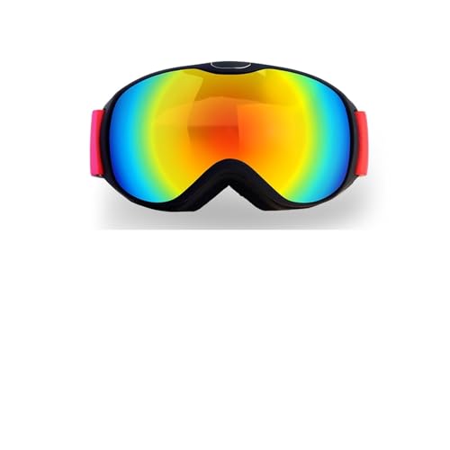 Motocross Brille Kids Ski Goggles for Age 4-14 Anti-fog Double Layer Snow Eyewear Outdoor Sports Winter Snowboard Children Skiing Glasses(Ski Goggles) von GMGQJST