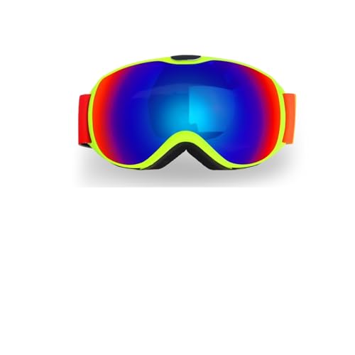 Motocross Brille Kids Ski Goggles for Age 4-14 Anti-fog Double Layer Snow Eyewear Outdoor Sports Winter Snowboard Children Skiing Glasses(Ski eyewear) von GMGQJST