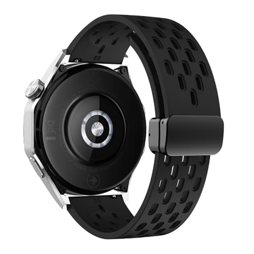 18 20 22mm magnetischer Silikongurt für Uhr GT 5 46mm 41 mm atmungsaktives Sportband für GT5 Pro GT4 GT3 GT2 Correa Watchbands von GMJGCIRVC