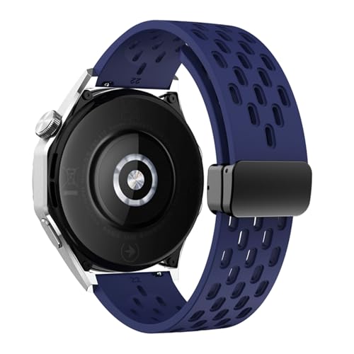 18 20 22mm magnetischer Silikongurt für Uhr GT 5 46mm 41 mm atmungsaktives Sportband für GT5 Pro GT4 GT3 GT2 Correa Watchbands von GMJGCIRVC