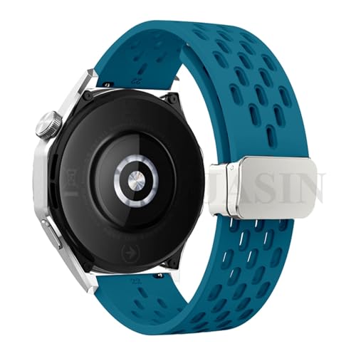 18 20 22mm magnetischer Silikongurt für Uhr GT 5 46mm 41 mm atmungsaktives Sportband für GT5 Pro GT4 GT3 GT2 Correa Watchbands von GMJGCIRVC