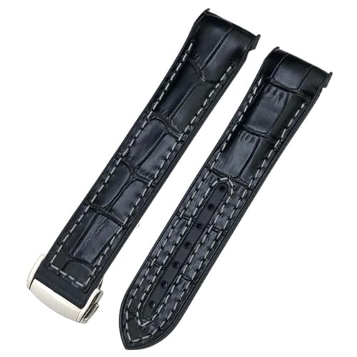 GMJGCIRVC 21 mm 22 mm gebogenes Ende blau rot von GMJGCIRVC