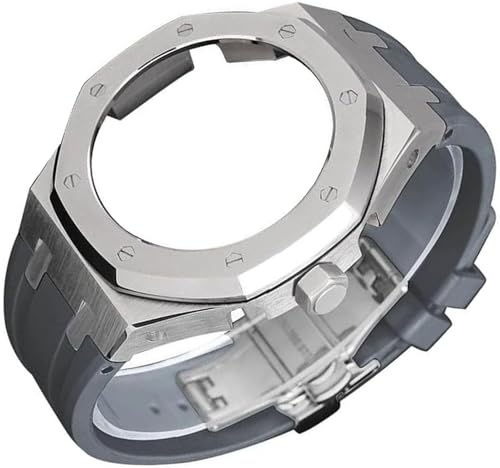 GMJGCIRVC 4rd Gen Mod Kit For GA2100 GA-2100 GA2110 Metal Watch Case Fluorine Rubber Strap Stainless Steel Bezel Sport Watchband GMJGCIRVC 4rd Gen Mod Kit For GA2100 GA-2100 GA2110 Metal Watch Case Fluorine Rubber Strap Stainless Steel Bezel Sport Watchband von GMJGCIRVC