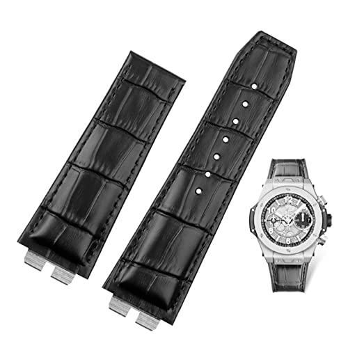GMJGCIRVC Custom Crocodile Grain Genuine Leather Watch Band For Ubom Big Bang 411 Quick Release Strap 27-19mm GMJGCIRVC Custom Crocodile Grain Genuine Leather Watch Band For Ubom Big Bang 411 Quick Release Strap 27-19mm von GMJGCIRVC