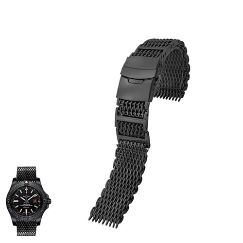 GMJGCIRVC Edelstahl -Uhrengurt für Breitling Avenger Super Ocean Aerospace Chronograph Challenger Watch Chains geeignet GMJGCIRVC Edelstahl -Uhrengurt für Breitling Avenger Super Ocean Aerospace Chronograph Challenger Watch Chains geeignet von GMJGCIRVC