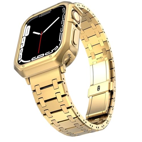 GMJGCIRVC Edelstahlgurt für Ultra -Band 49 mm 38/40/41 mm 42/44/45 mm S10 42 mm 46 mm Armband für S 10 9 8 7 Se 6 5 4 SEOKBANDS von GMJGCIRVC