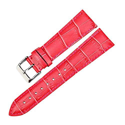 GMJGCIRVC Fashion Watchbänder echtes Leder-Uhren-Armband 12 mmmmmmmmm für Frauen Watch Band für Uhrenarmband (Weißdinosaurier Doodle4,19mm) von GMJGCIRVC