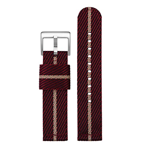 GMJGCIRVC Fashion Woven nylon watch band for Omega Seahorse 300 canvas Thickened Sport Strap 18mm 20mm 22mm 24mm von GMJGCIRVC
