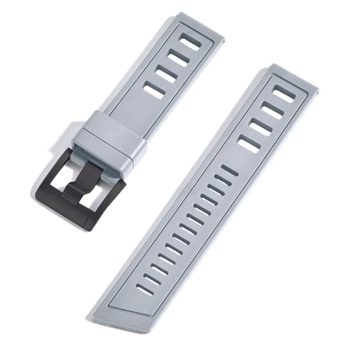 GMJGCIRVC Fluororubber FKM 20mm 22mm Uhrengurt wasserdichtes Schnellfreisetzungswächter für jede Marke Tauchuhren von GMJGCIRVC