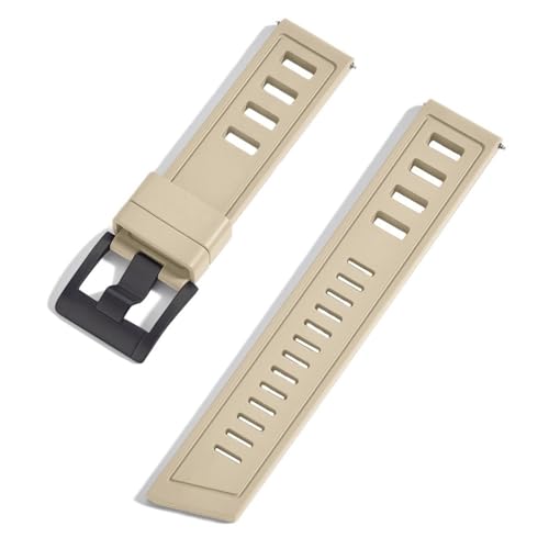 GMJGCIRVC Fluororubber FKM 20mm 22mm Uhrengurt wasserdichtes Schnellfreisetzungswächter für jede Marke Tauchuhren von GMJGCIRVC
