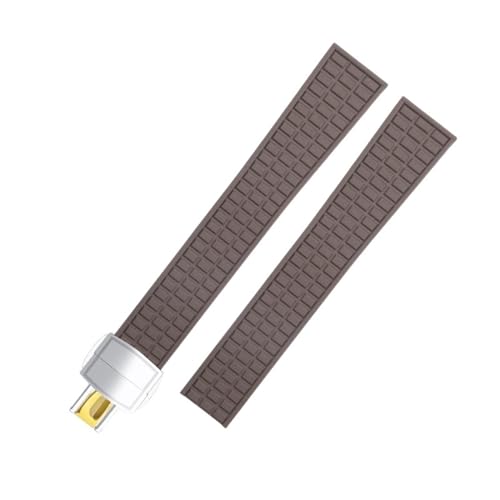 GMJGCIRVC Für Patek-Riemen für Philippe Aquanaut 5067a-001 Riemenarmband 19 mm weiche Fluororubber FKM Gummi-Uhren-Bandzubehör von GMJGCIRVC