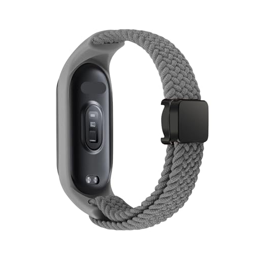 GMJGCIRVC Geflochtenes Armband für Mi Band 8, elastisches Nylon, Solo Loop, verstellbares Uhrenarmband, magnetische Schnalle, Armband für Miband 8 NFC-Armbänder, For Miband 7 6 5 4 3, Standard GMJGCIRVC Geflochtenes Armband für Mi Band 8, elastisches Nylon, Solo Loop, verstellbares Uhrenarmband, magnetische Schnalle, Armband für Miband 8 NFC-Armbänder, For Miband 7 6 5 4 3, Standard von GMJGCIRVC