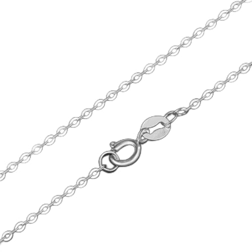 GMJGCIRVC Gelbe weiße Rosenkette Lucky Thin O Link-Ketten Halskette-weiß von GMJGCIRVC