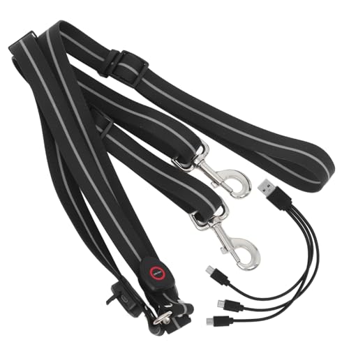 GMJGCIRVC Hochvissibilität LED -Pferdestrustplattenkragen einstellbarer Reitband mit Ziehseilendesign für Nachtfahrten Leicht leichtes Leicht für verbesserte Sicherheit von GMJGCIRVC