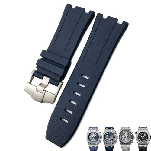 GMJGCIRVC Natural Harz Fluor Gummi 28mm Uhrenbandersatz für Audemars Royal Oak Piguet Offshore AP Uhrengurt GMJGCIRVC Natural Harz Fluor Gummi 28mm Uhrenbandersatz für Audemars Royal Oak Piguet Offshore AP Uhrengurt von GMJGCIRVC