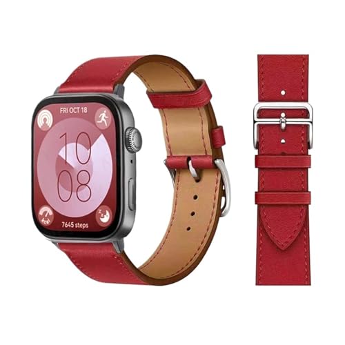 GMJGCIRVC Retro Loop For Watch Fit 3 Strap Italian cowhide Leather Bracelet Wristband Quick Replacement Belt Correa Watchbands For Fit 3 Fit 2 Watch band von GMJGCIRVC