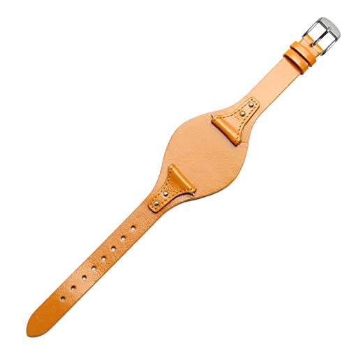 GMJGCIRVC Schnellveröffentlichung Echtes Leder -Uhrband für ES4114 ES4113 ES3625 ES3616 Weibliches Uhrengurt 18mm Modearmband von GMJGCIRVC