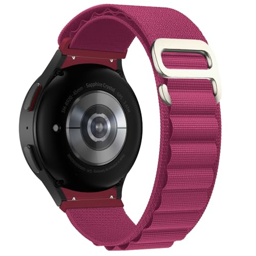 GMJGCIRVC Sportschleife für Galaxy Watch 7/6/5/4 44/40mm 5 Pro 45 -mm -Band G Nylon Armband Galaxy Uhr 6 Klassiker 43/47mm Riemen von GMJGCIRVC