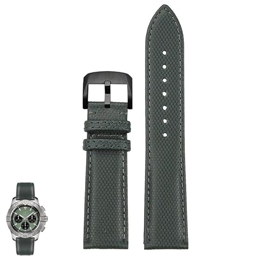GMJGCIRVC Uhrengurt zum Breitling Avenger Night Mission B01 Chronograph Watchband von GMJGCIRVC