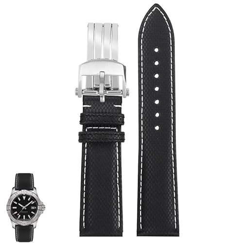 GMJGCIRVC Uhrengurt zum Breitling Avenger Night Mission B01 Chronograph Watchband von GMJGCIRVC