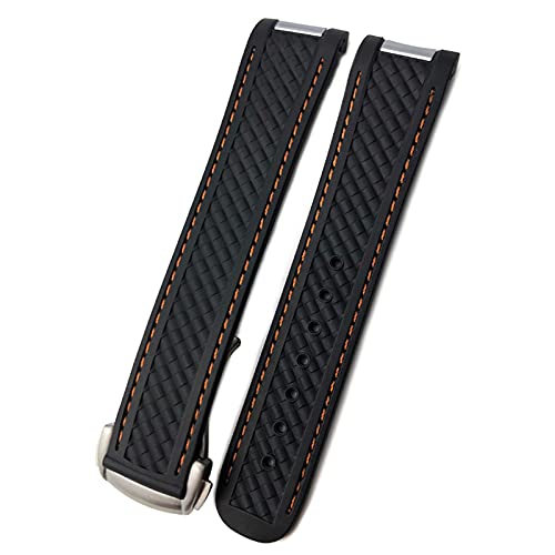 GMJGCIRVC Watch Band For Omega 300 AT150 DE VILLE suitable for Speedmaster Soft Silicone Rubber Watch Strap Watch Accessories Watch Bracelet GMJGCIRVC Watch Band For Omega 300 AT150 DE VILLE suitable for Speedmaster Soft Silicone Rubber Watch Strap Watch Accessories Watch Bracelet von GMJGCIRVC